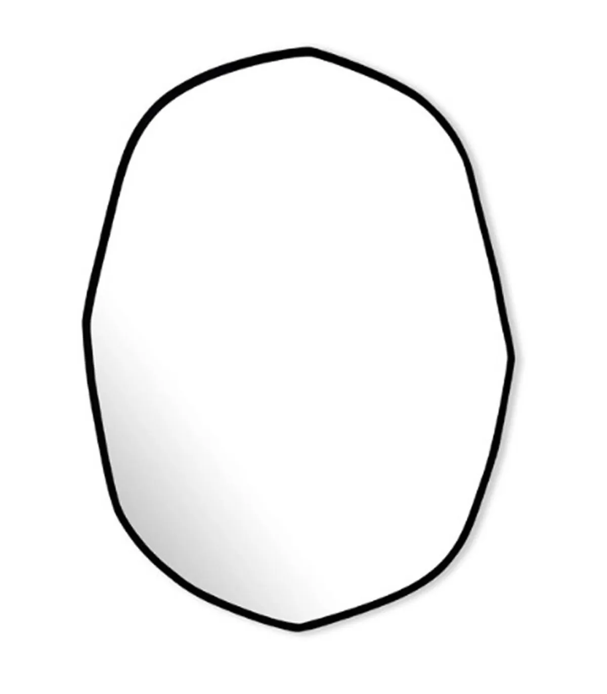 M Nuance Miroir biseauté irrégulier 66 x 85 cm* Mobilier