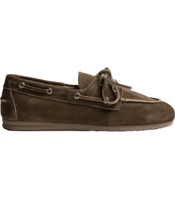 Posa Mocassins Boat en Daim Dark Brown*Femme Mocassins