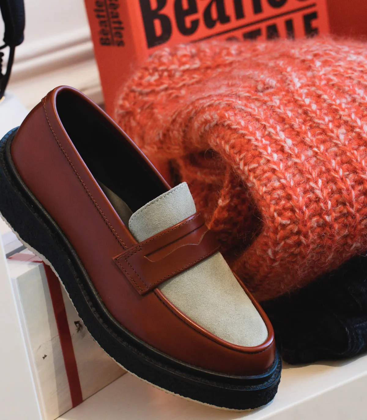 ADIEU Mocassins en cuir Classic Type 5*Femme Mocassins