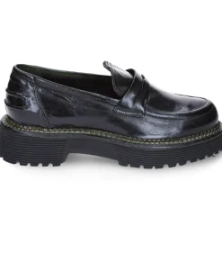 King Tartufoli Mocassins en cuir Kaki*Femme Mocassins