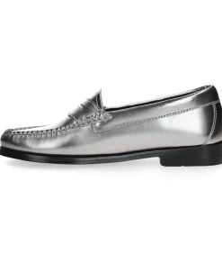 G.H. Bass & Co. Mocassins Weejun Penny Loafer Argent*Femme Mocassins