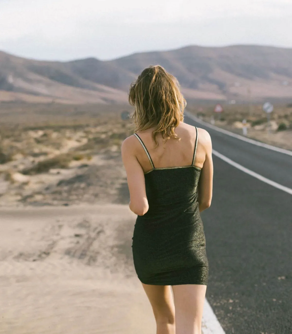 La Nouvelle Nuisette Georgia Noir Lurex*Femme Robes|Lingerie