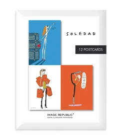 Image Republic Pack 12 Cartes postales Soledad Sac Orange* Cartes Postales