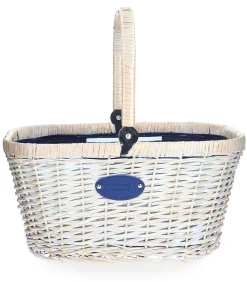 Les Jardins de la Comtesse Panier Vélo Isotherme Chantilly Rayures Marine* Accessoires De Voyage