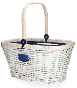 Les Jardins de la Comtesse Panier Vélo Isotherme Chantilly Rayures Marine* Accessoires De Voyage