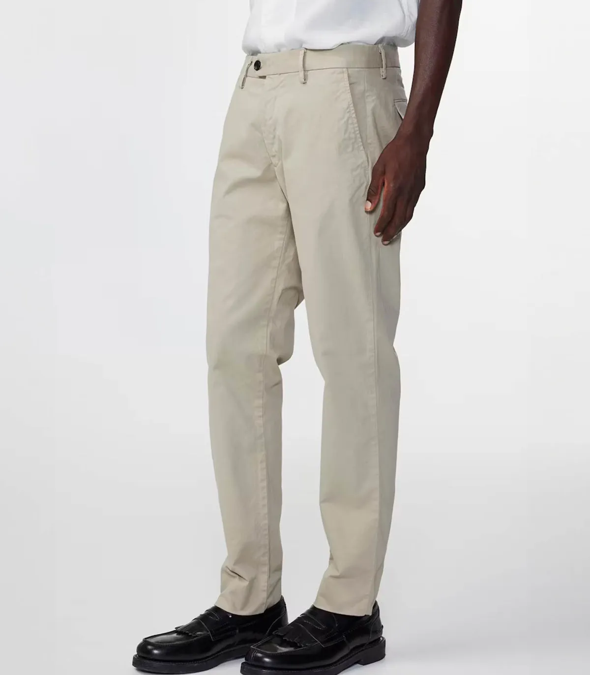 NN07 Pantalon Chino Wilhelm 1010 Fog*Homme Pantalons