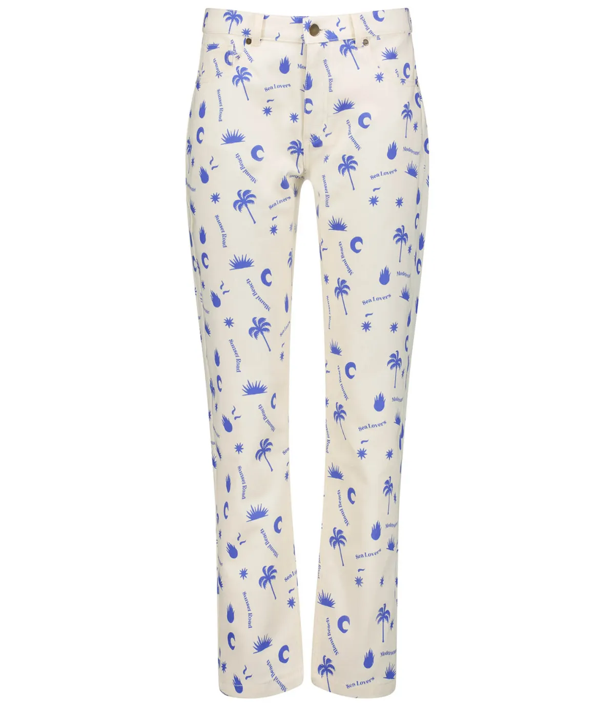 Modetrotter Pantalon Elias Sea Motifs*Femme Bas