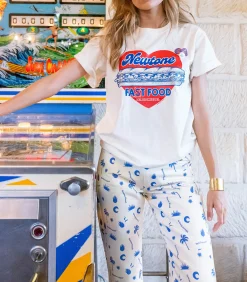 Modetrotter Pantalon Elias Sea Motifs*Femme Bas