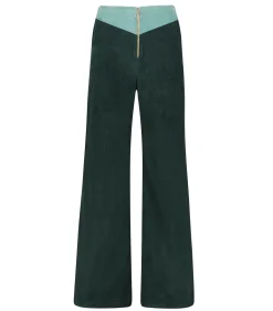 La Treille Maison Ensoleillée Pantalon en Velours Bicolore Luigi*Femme Bas