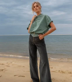 La Treille Maison Ensoleillée Pantalon en Velours Bicolore Luigi*Femme Bas