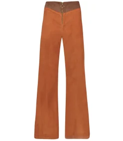 La Treille Maison Ensoleillée Pantalon en Velours Bicolore Luigi*Femme Bas