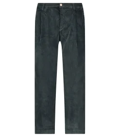 Jane de Boy Pantalon en velours côtelé Fresco Cropped Loose Caviar*Femme Bas