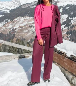 Modetrotter Pantalon Marcus Thorens Bordeaux*Femme Bas