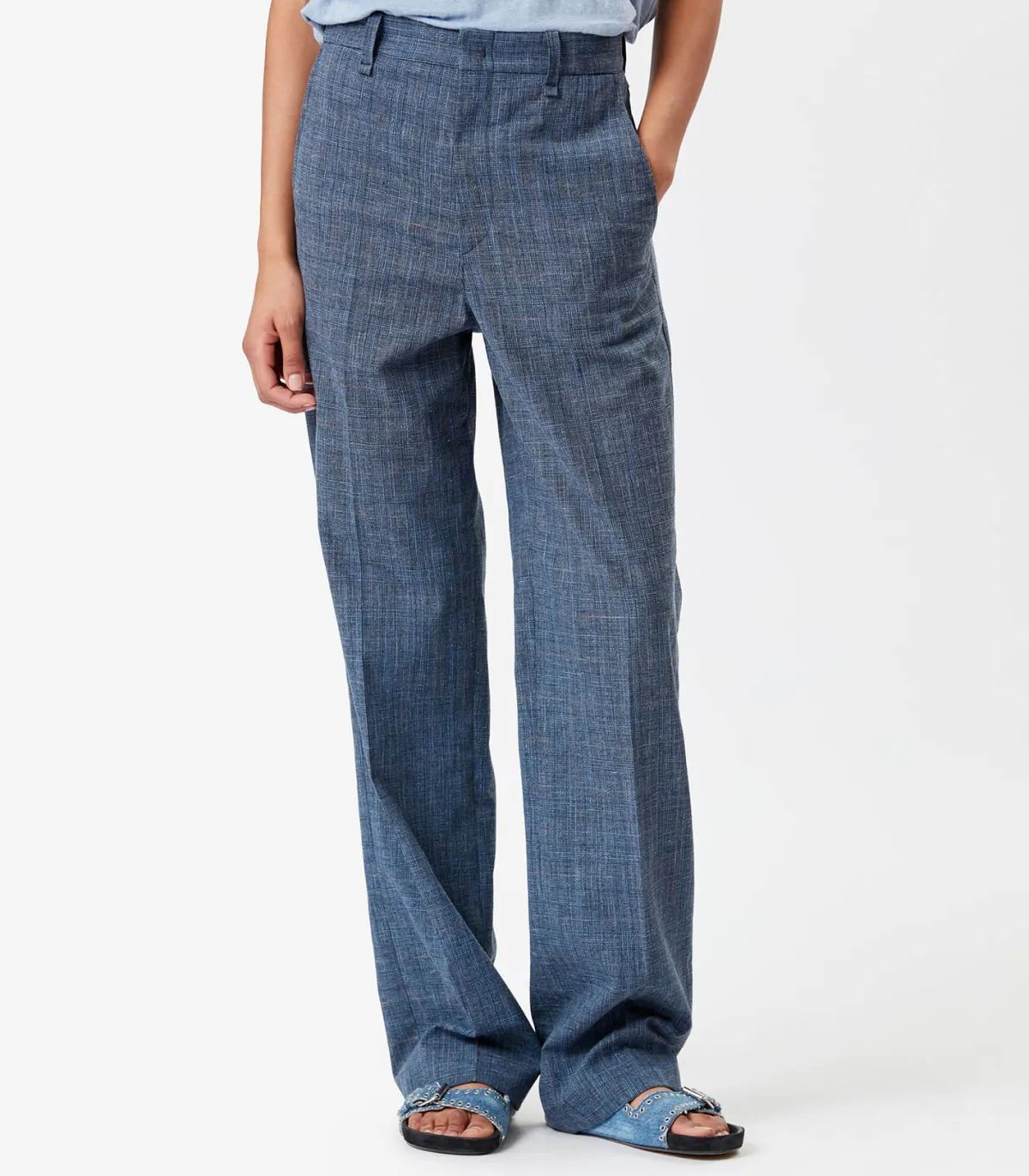 Marant Étoile Pantalon Olympe Bleu*Femme Bas