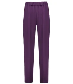 Forte Forte Pantalon Satin Side Bands Strech Cady crepe Ruby*Femme Bas