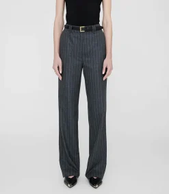 Anine Bing Pantalon Tailleur Drew Grey Pinstripe*Femme Bas