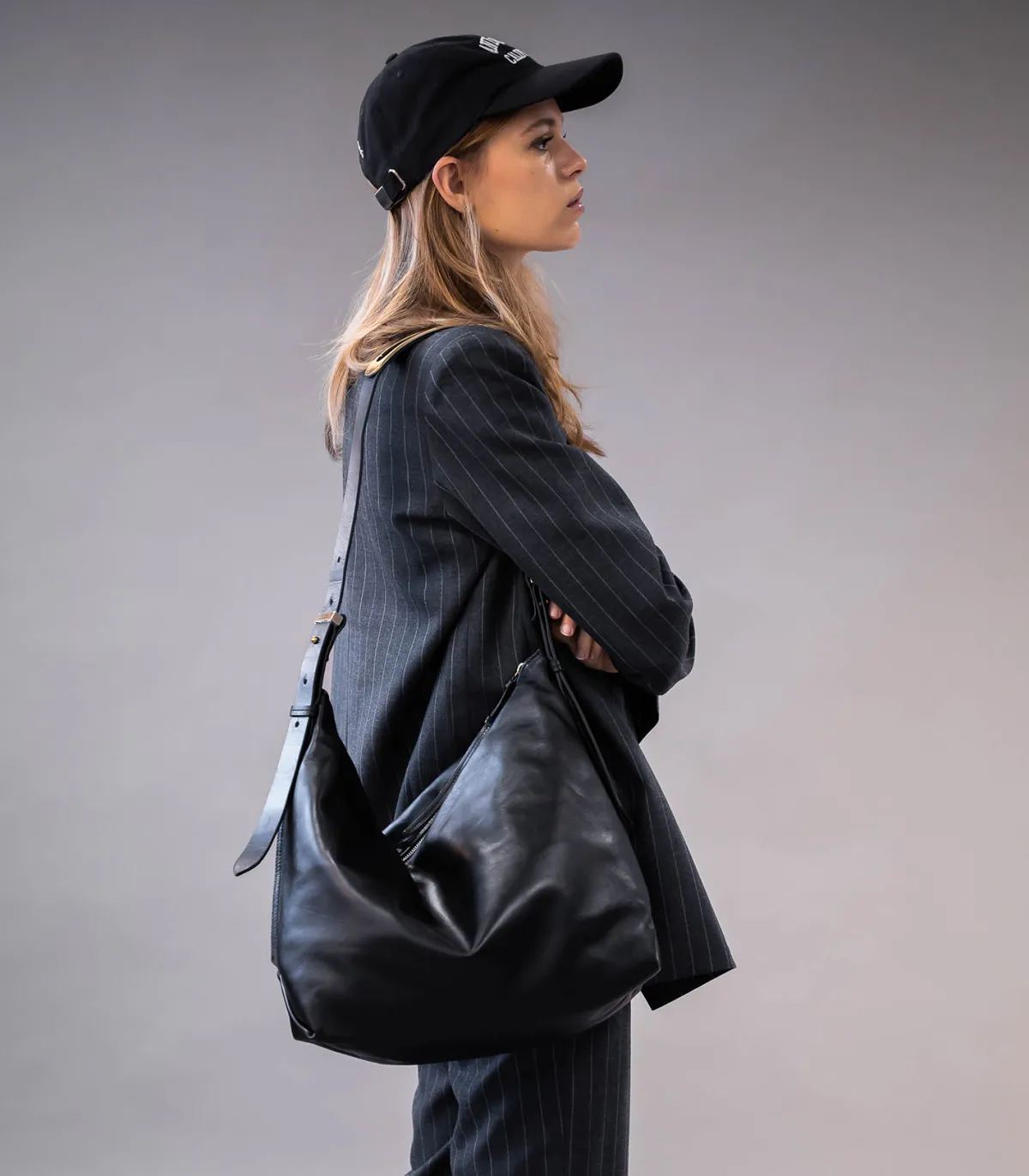 Anine Bing Pantalon Tailleur Drew Grey Pinstripe*Femme Bas