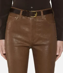 Frame Pantalon The Leather Reboot Cedar*Femme Bas