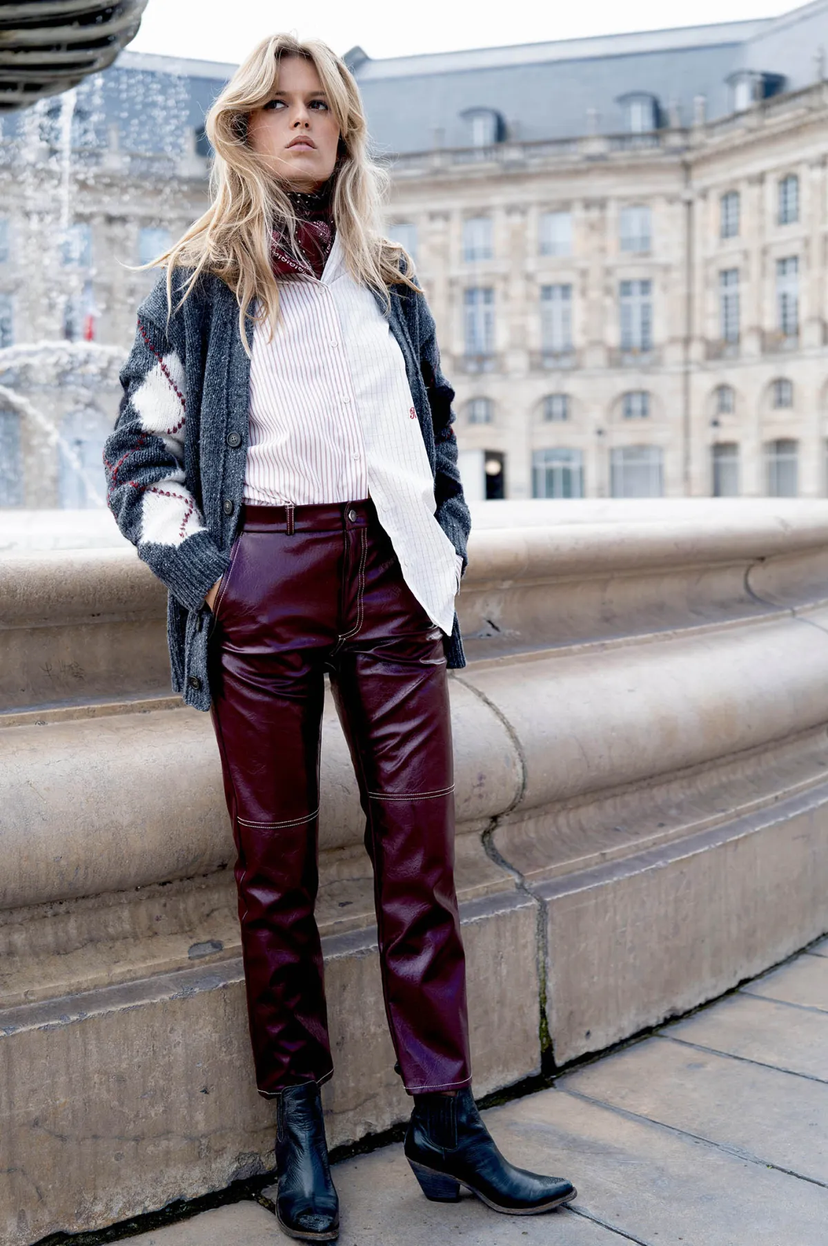 Roseanna Pantalon Vernis Iggy*Femme Bas