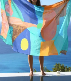 G.Kero Paréo Tree*Femme Accessoires De Plage