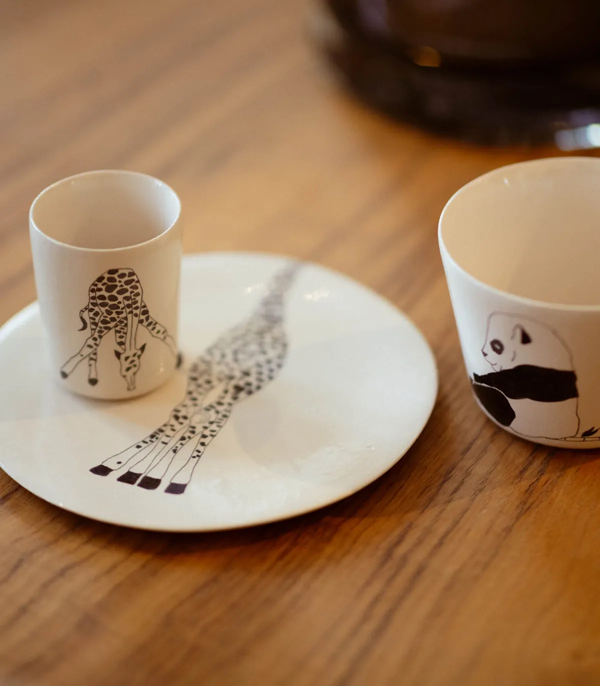 Three Seven Petite Timbale Girafe Baissée* Tasses, Mugs & Bols