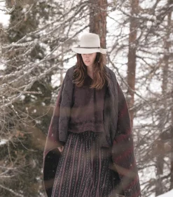 Bsbee Plaid Blanket wine* Plaids & Couvertures