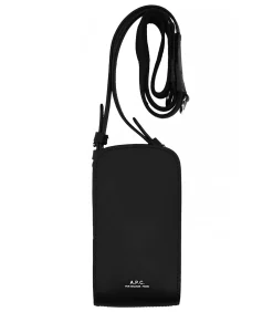 A.P.C. Pochette Crossbody Pouch James Noir*Femme Sacs Bandoulière|Sacs