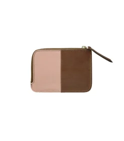 Escuyer Porte Monnaie à Zip Pink Safari*Femme Petite Maroquinerie