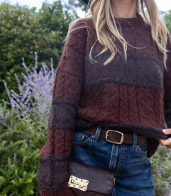 Bsbee Pull Col rond Norway Dark Grey*Femme Mailles & Sweats