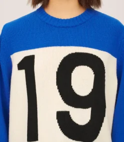 Bella Freud Pull en Laine New Era 1970*Femme Mailles & Sweats