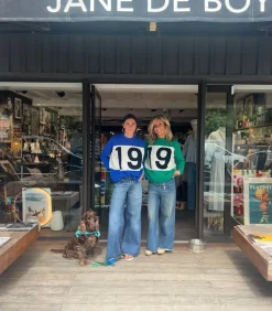 Bella Freud Pull en Laine New Era 1970*Femme Mailles & Sweats