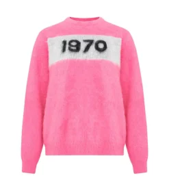 Bella Freud Pull en Mohair Mix 1970 Pink*Femme Mailles & Sweats