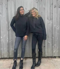 Forte Forte Pull Soft Wool Turtleneck Anthracite*Femme Mailles & Sweats