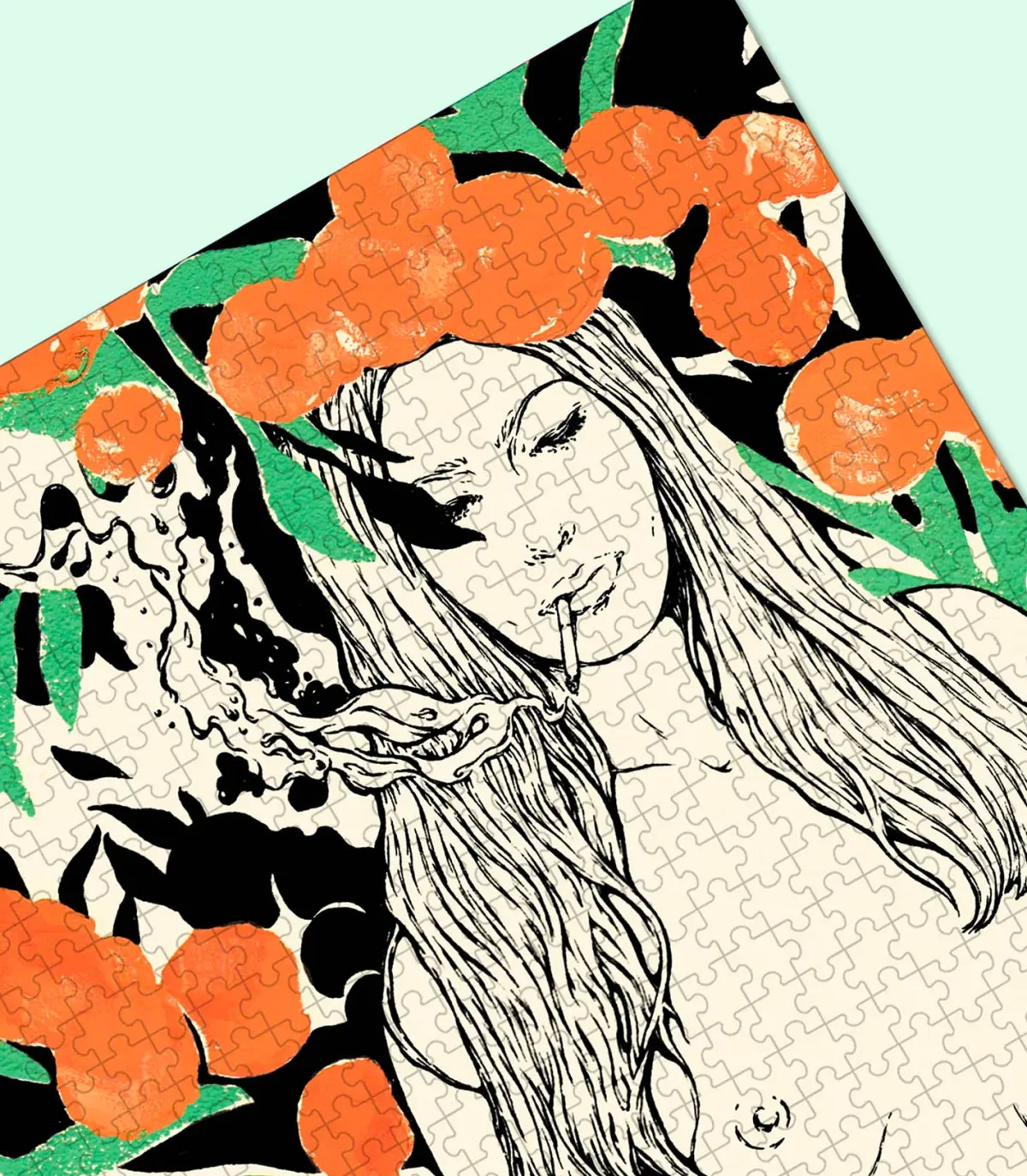 Piece & Love Puzzle Amoureuse by Eté 1981* Jeux & Jouets