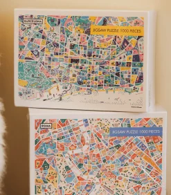 Image Republic Puzzle Corbineau Barcelone 1000 pièces* Jeux & Jouets