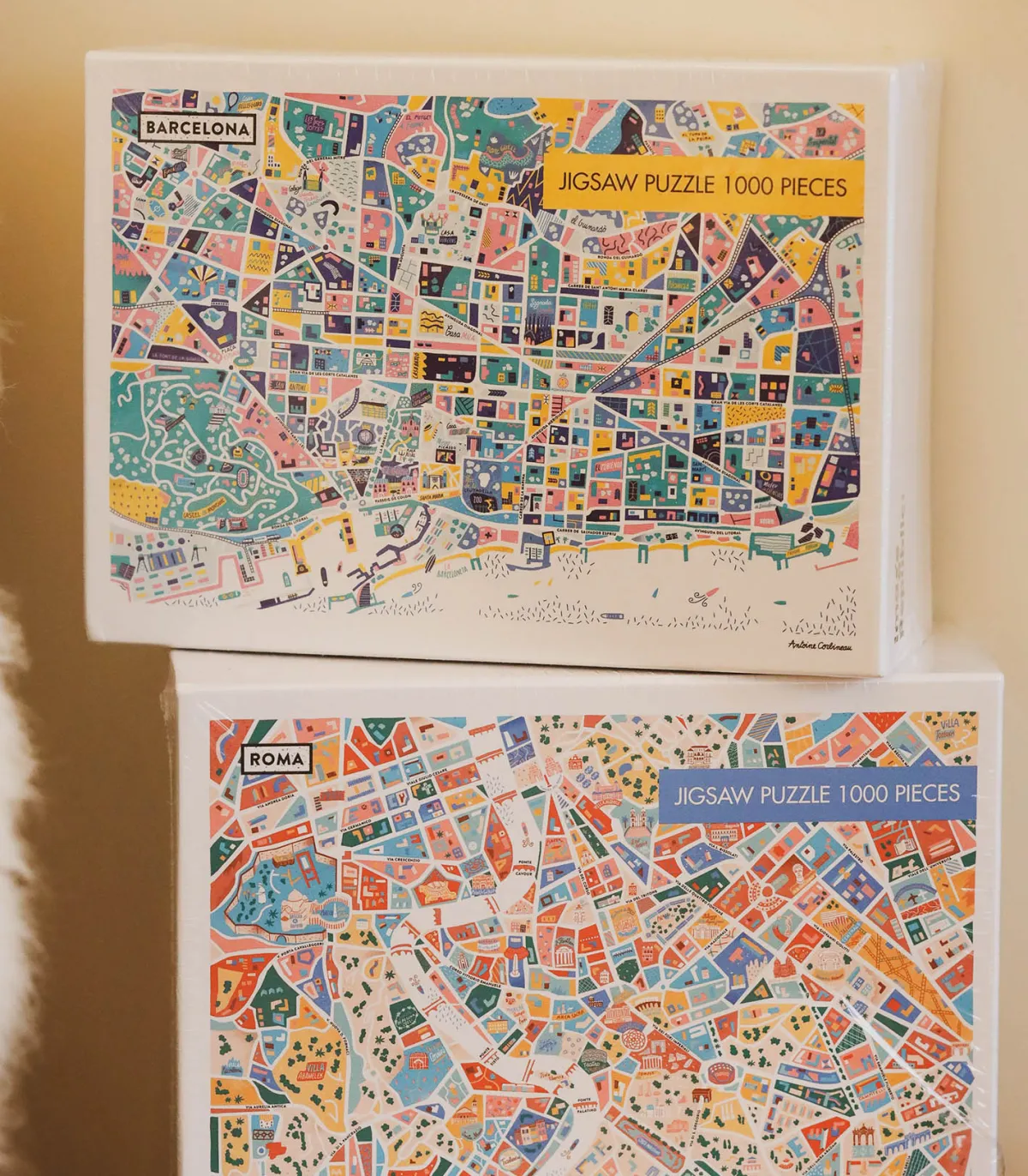 Image Republic Puzzle Corbineau Barcelone 1000 pièces* Jeux & Jouets