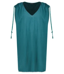 Maison Saint Julien Robe courte Alexandrie Émeraude x Jane de Boy*Femme Robes