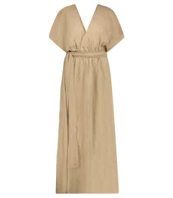 Maison Saint Julien Robe longue Empire Café Latte*Femme Robes