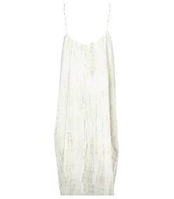 Maison Saint Julien Robe plissée Palm Beach Tie & Dye Water Green*Femme Robes