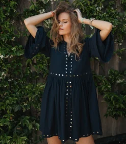 Alix of Bohemia Robe Silvie Midnight Mirror*Femme Robes