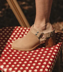 Roseanna Sabots Mitchell Sable*Femme Sabots