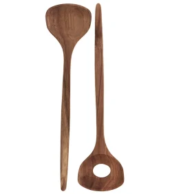 Nicolas Vahé Set de 2 Couverts à salade en bois d'acacia* Ustensiles & Accessoires