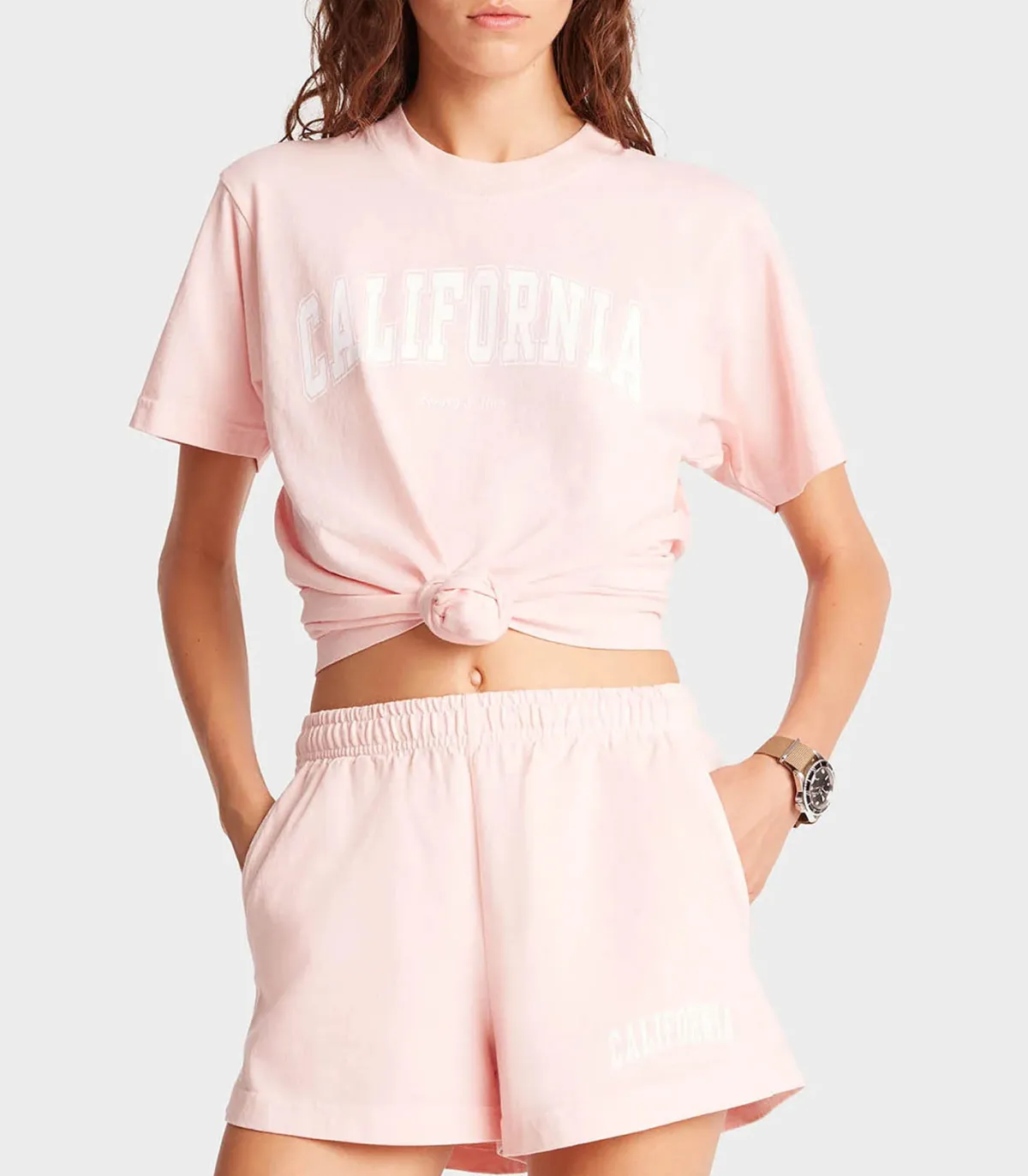 Sporty & Rich Short California Disco Ballet/White*Femme Bas