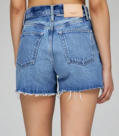 Moussy Vintage Short en denim Cary à taille haute*Femme Bas