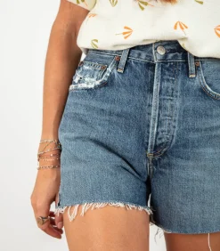AGOLDE Short en jean Dee*Femme Bas