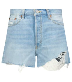 RE/DONE Short en jean Low Slung*Femme Bas