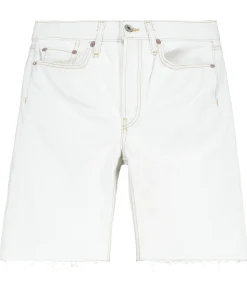 RE/DONE Short long en denim blanc*Femme Bas