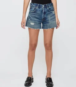 Moussy Vintage Short MV Lattingtown Blue*Femme Bas