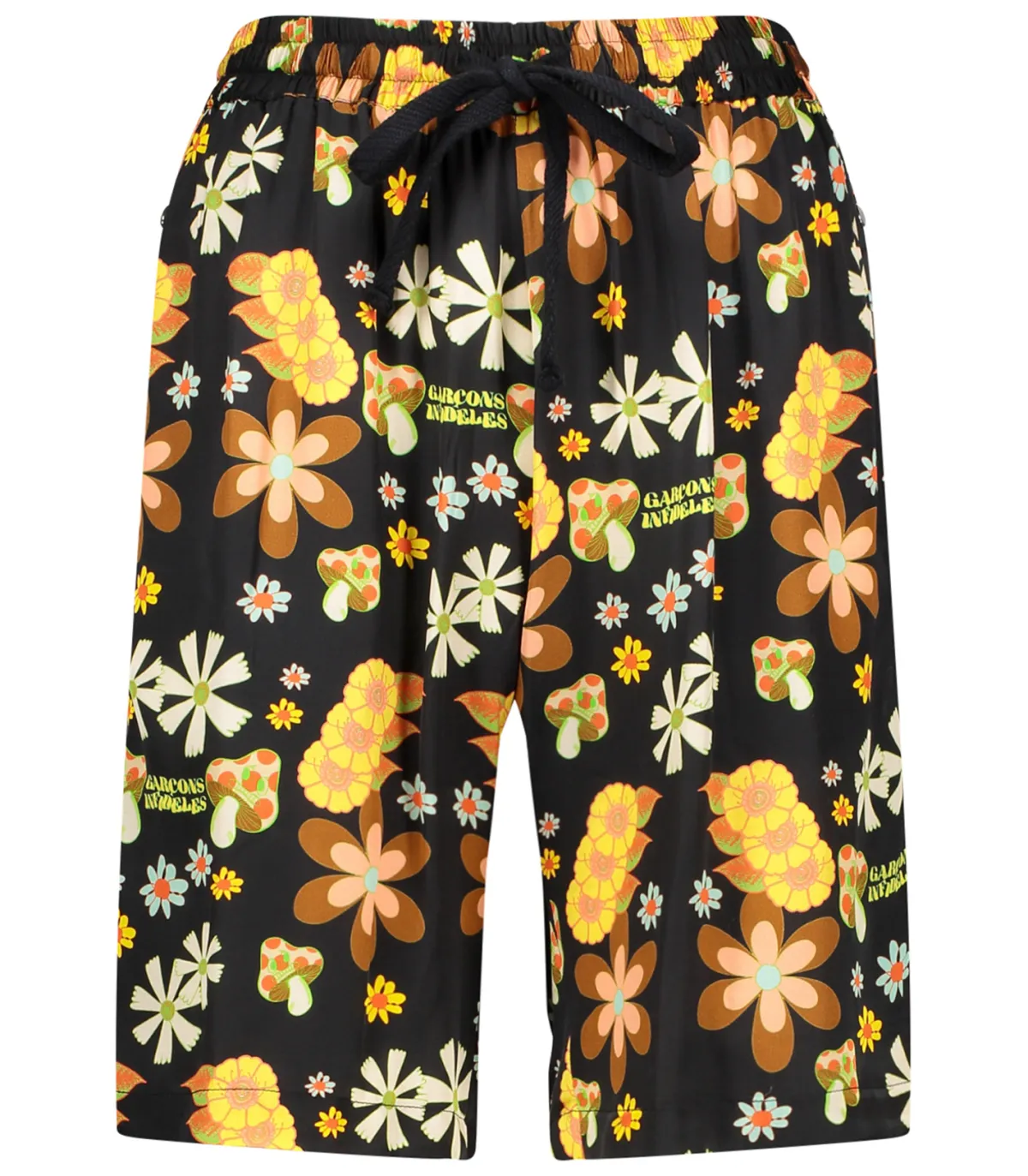 Garçons Infidèles Short Psycho Flowers*Femme Bas|Shorts