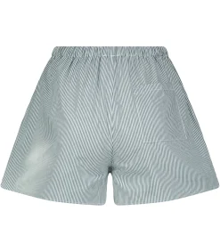 Sporty & Rich Short S.R. Sport Mini Boxer White Forest Stripe*Femme Bas|Lingerie